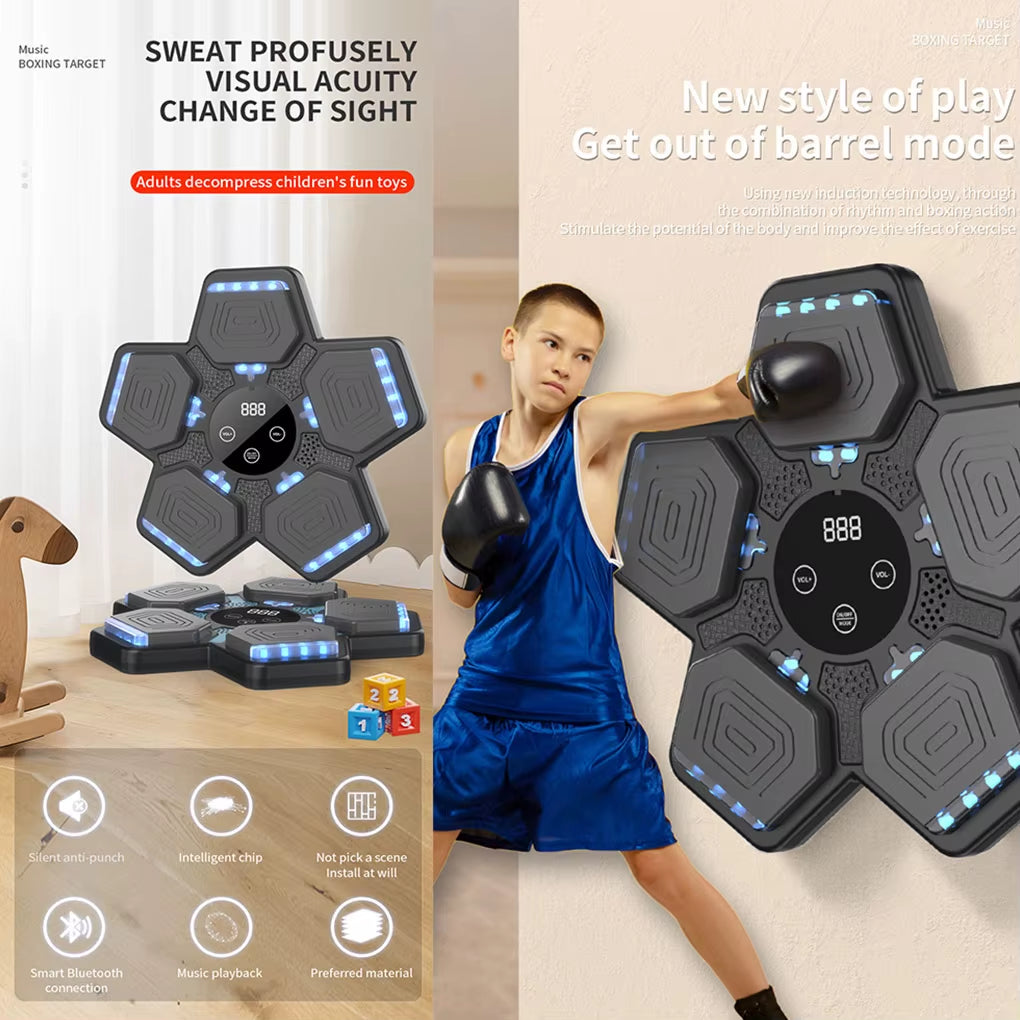 Smart Bluetooth Boxing Pads - Ultimate Home Workout Punching Training Equipment