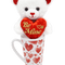 Valentine'S Day Teddy Bear Plush & Mug, by